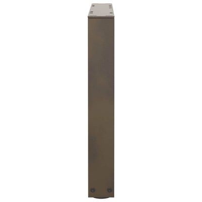 Gambe Tavolino da Caffè forma V 2 pz Naturale 60x(42-43,3) cm