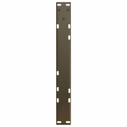 Gambe Tavolino da Caffè forma V 2 pz Naturale 60x(42-43,3) cm