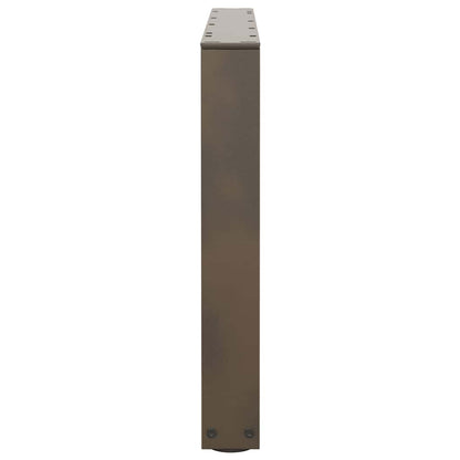 Gambe Tavolino da Caffè forma V 2 pz Naturale 70x(42-43,3) cm