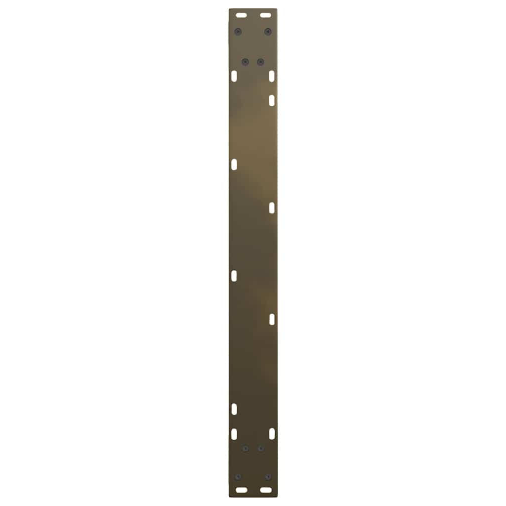 Gambe per tavolo da pranzo forma V 2 pz naturale 80x(72-73,3)cm