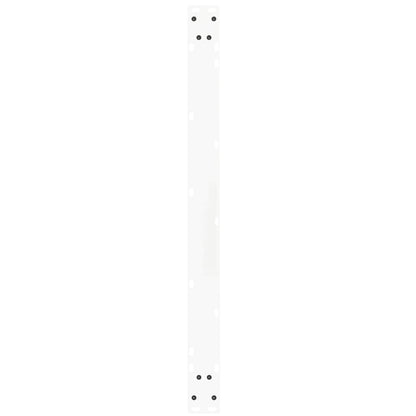 Gambe per tavolo da pranzo forma V 2 pz bianche 100x(72-73,3)cm