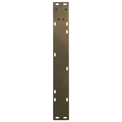 Gambe per tavolo da pranzo forma V 3 pz naturale 70x(72-73,3)cm