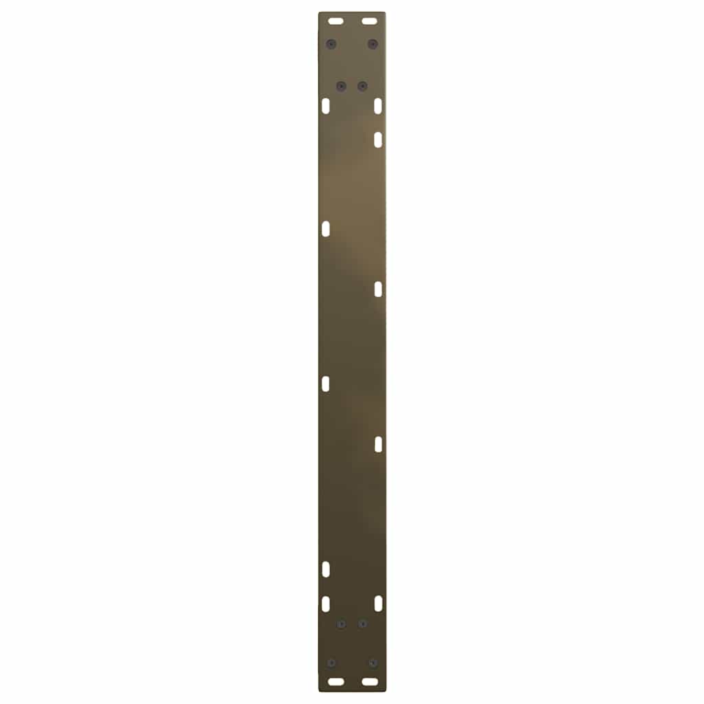 Gambe per tavolo da pranzo forma V 3 pz naturale 80x(72-73,3)cm