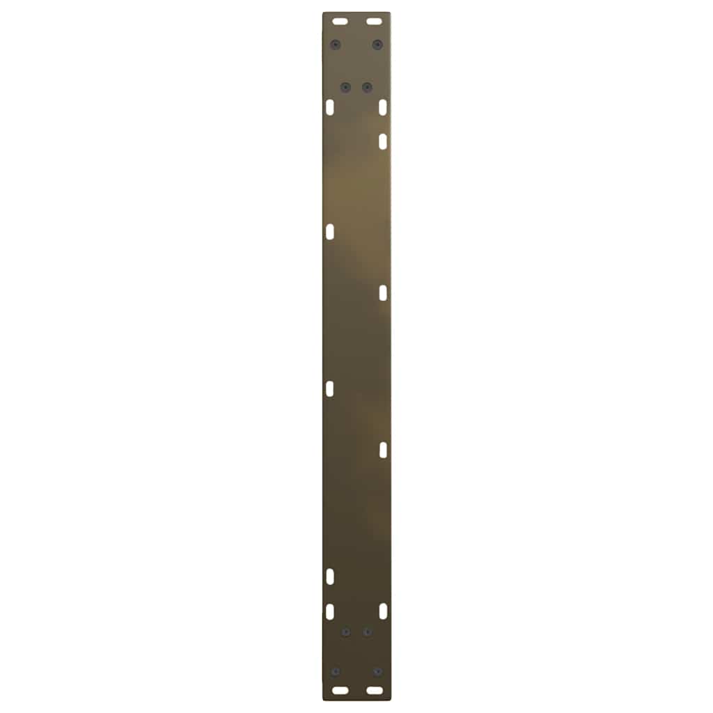 Gambe per tavolo da pranzo forma V 3 pz naturale 90x(72-73,3)cm
