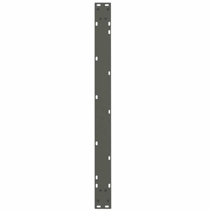 Gambe tavolo da pranzo forma V 3 pz Antracite 100x(72-73,3) cm
