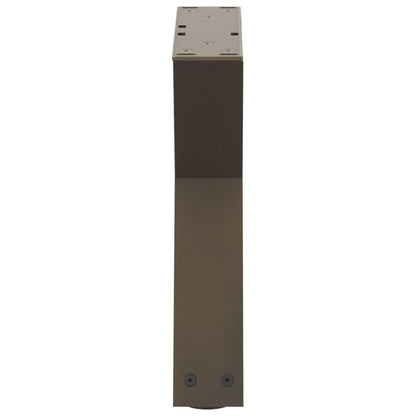 Gambe per Tavolino da Caffè 2 pz Naturale 30x(30-31,3) cm