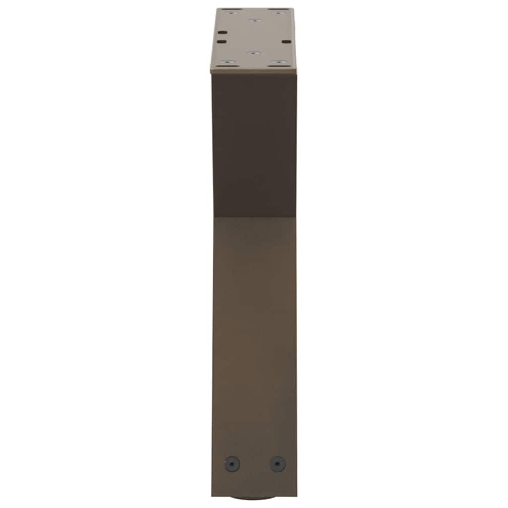 Gambe per Tavolino da Caffè 2 pz Naturale 40x(30-31,3) cm