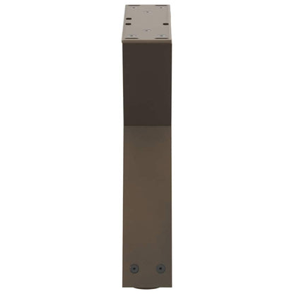 Gambe per Tavolino da Caffè 2 pz Naturale 40x(30-31,3) cm