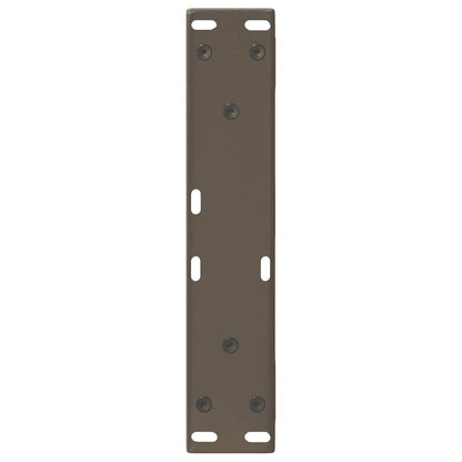 Gambe per Tavolino da Caffè 2 pz in Acciaio Naturale 40x(30-31,3) cm Acciaio - homemem39