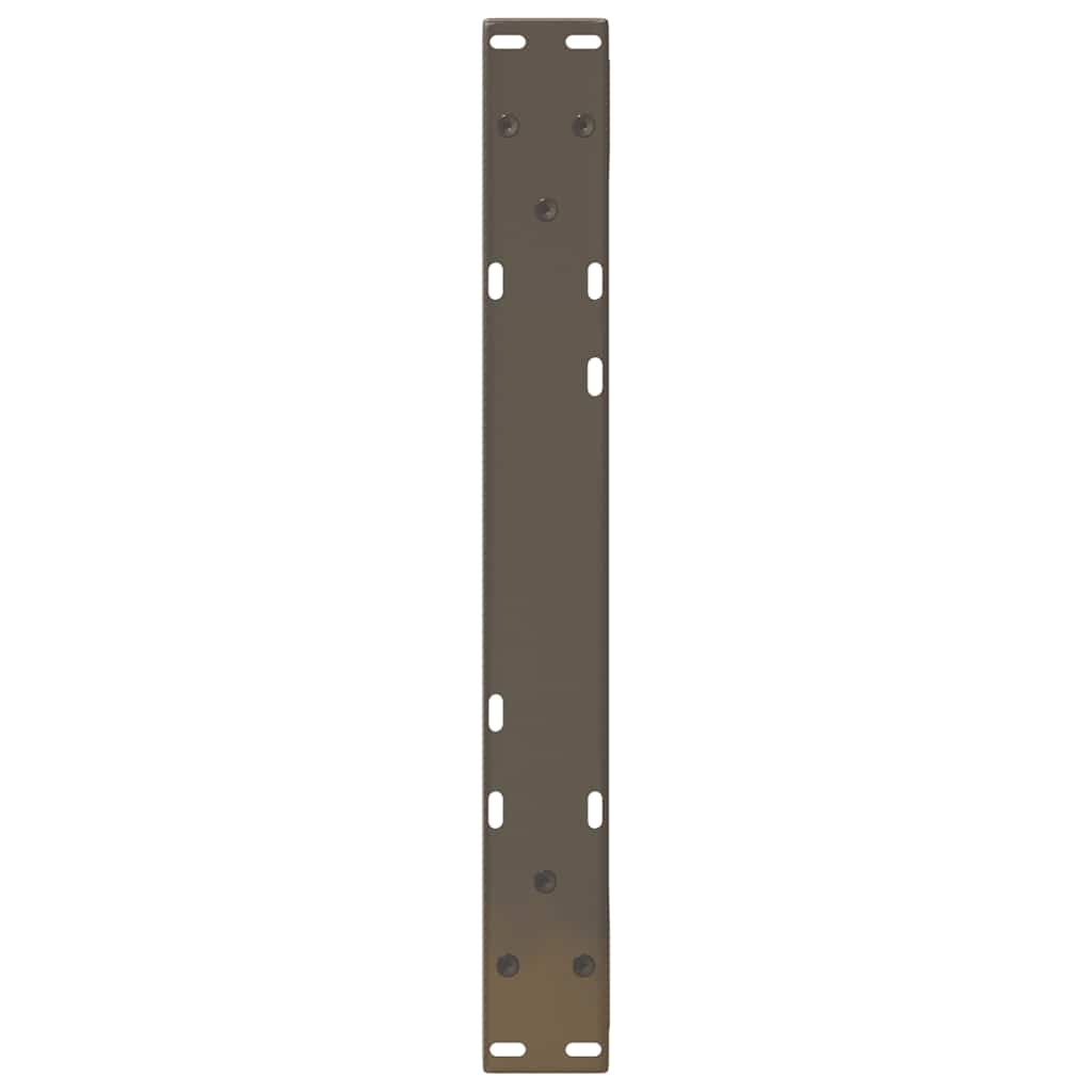 Gambe per Tavolino da Caffè 2 pz Naturale 50x(30-31,3) cm