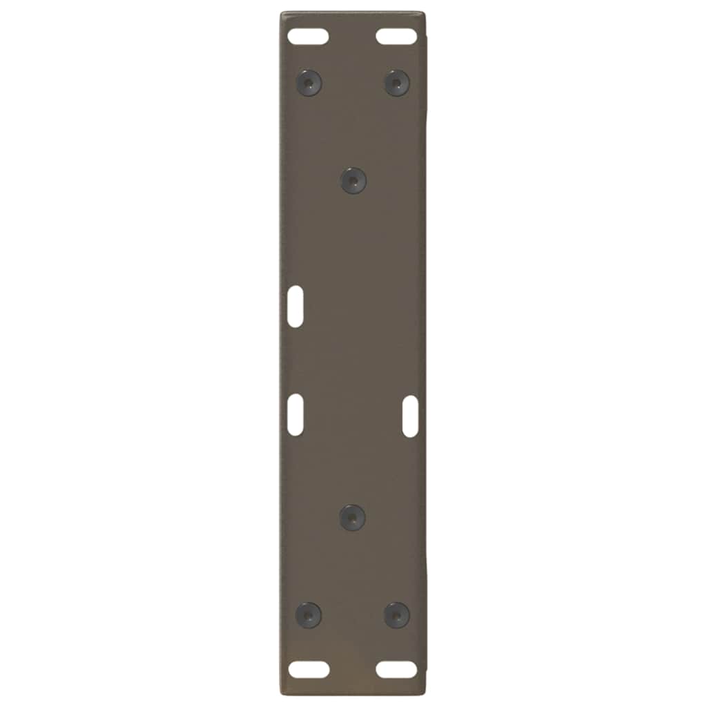 Gambe per Tavolino da Caffè 2 pz Naturale 28x(42-43,3) cm