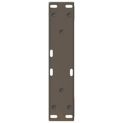 Gambe per Tavolino da Caffè 2 pz Naturale 28x(42-43,3) cm
