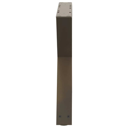 Gambe per Tavolino da Caffè 2 pz Naturale 60x(42-43,3) cm