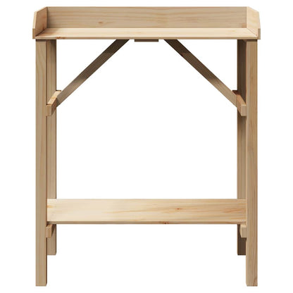 Tavolo da rinvaso Naturale 75 x 40 x 90 cm Legno di Pino Solido | homemem39