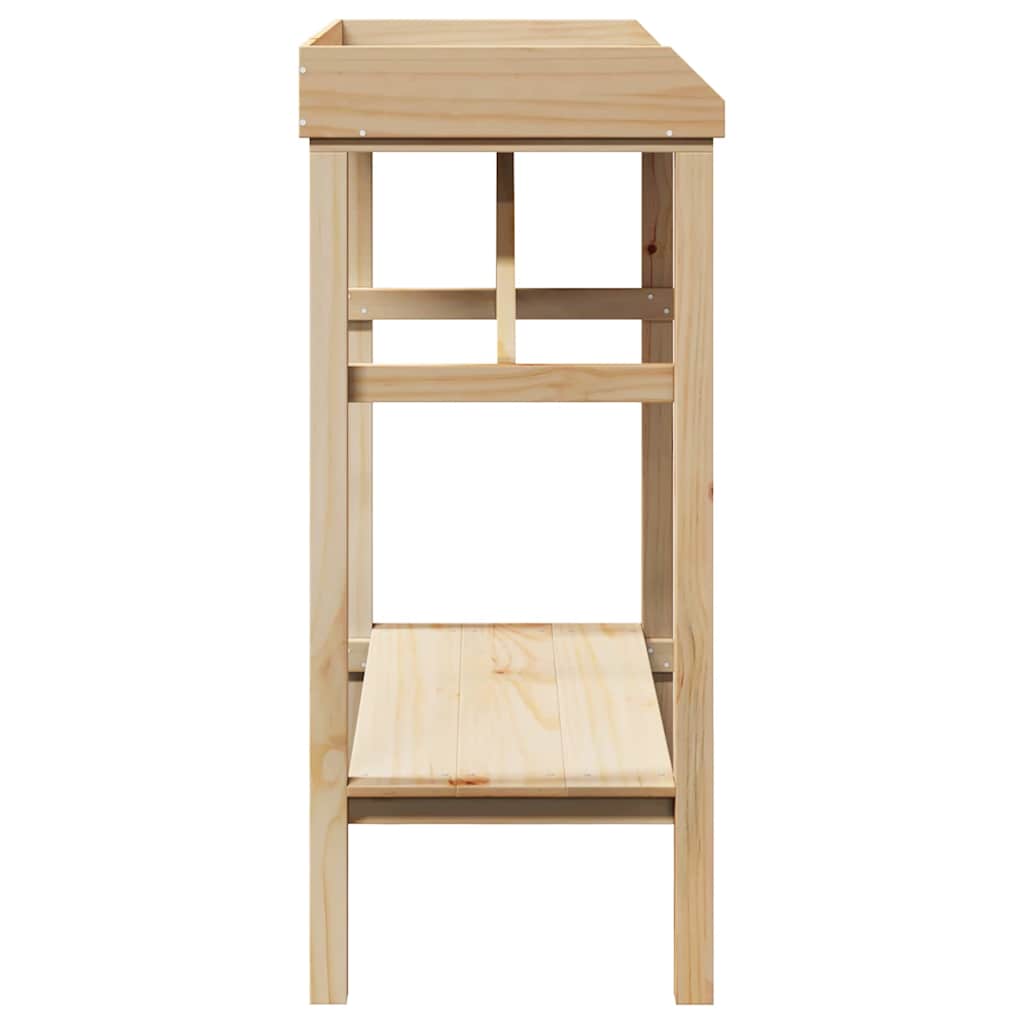 Tavolo da rinvaso Naturale 75 x 40 x 90 cm Legno di Pino Solido | homemem39