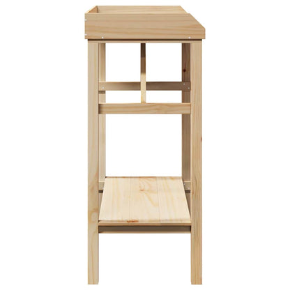 Tavolo da rinvaso Naturale 75 x 40 x 90 cm Legno di Pino Solido | homemem39