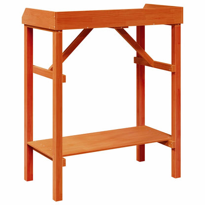 Supporti per piante con lo scaffale Marrone 75 x 40 x 90 cm - homemem39