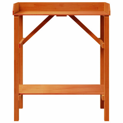 Supporti per piante con lo scaffale Marrone 75 x 40 x 90 cm - homemem39