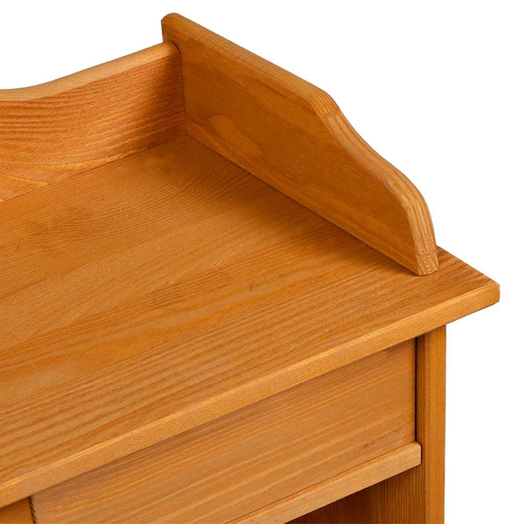 Portabottiglie Marrone 90 x 60 x 30 cm Legno di pino massello - homemem39