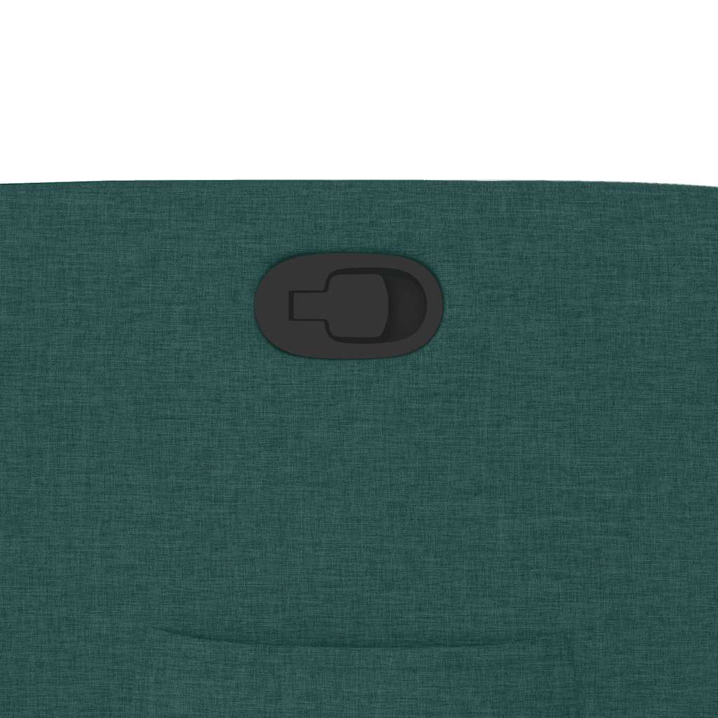 Poltrona Alzapersona Reclinabile Verde Scuro in Tessuto | homemem39