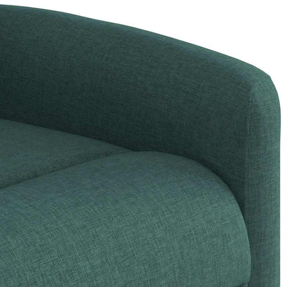 Poltrona Alzapersona Reclinabile Verde Scuro in Tessuto | homemem39