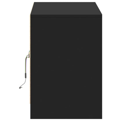 Mobile Porta TV con LED Nero 100x34x50 cm in Truciolato - homemem39