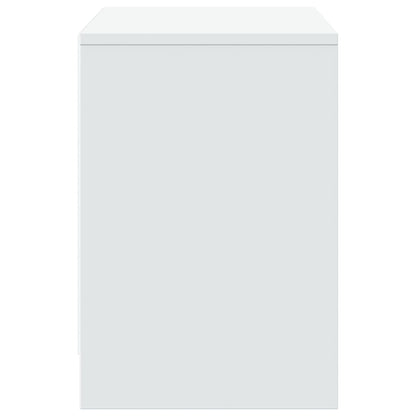 Mobile Porta TV con LED Bianco 100x34x50 cm in Truciolato - homemem39