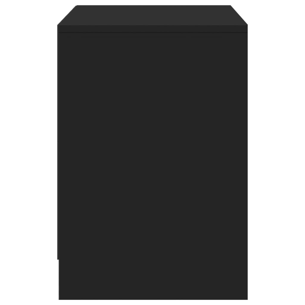 Mobile Porta TV con LED Nero 100x34x50 cm in Truciolato - homemem39