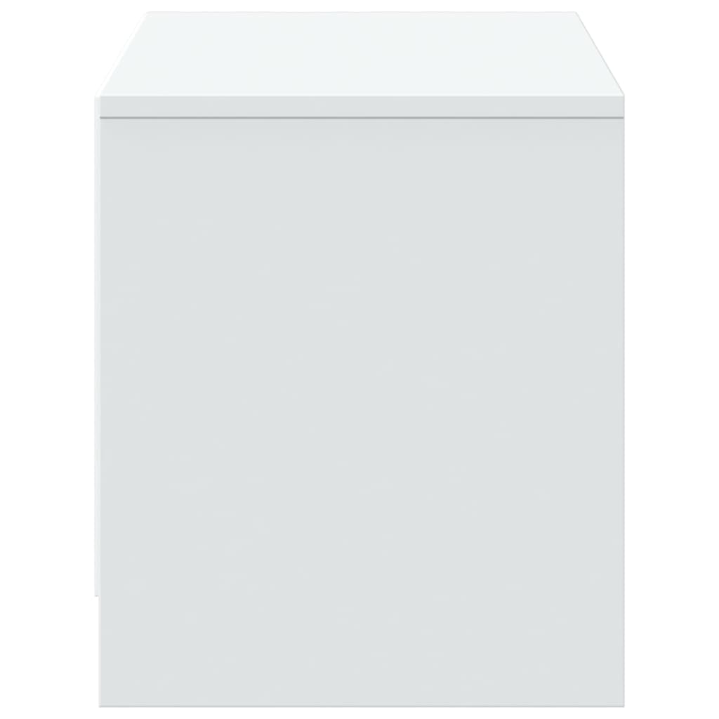 Mobile Porta TV con LED Bianco 97x34x40 cm in Truciolato - homemem39