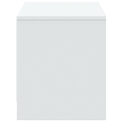 Mobile Porta TV con LED Bianco 97x34x40 cm in Truciolato - homemem39