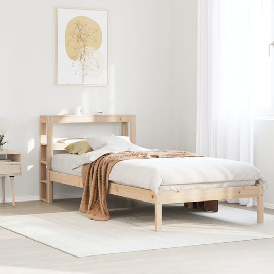 Letto senza Materasso 90x200 cm in Legno Massello di Pino | homemem39
