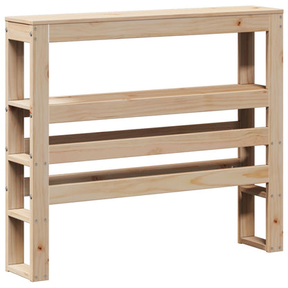 Letto per Anziani con Testiera 90x190 cm Legno Massello Pino | homemem39