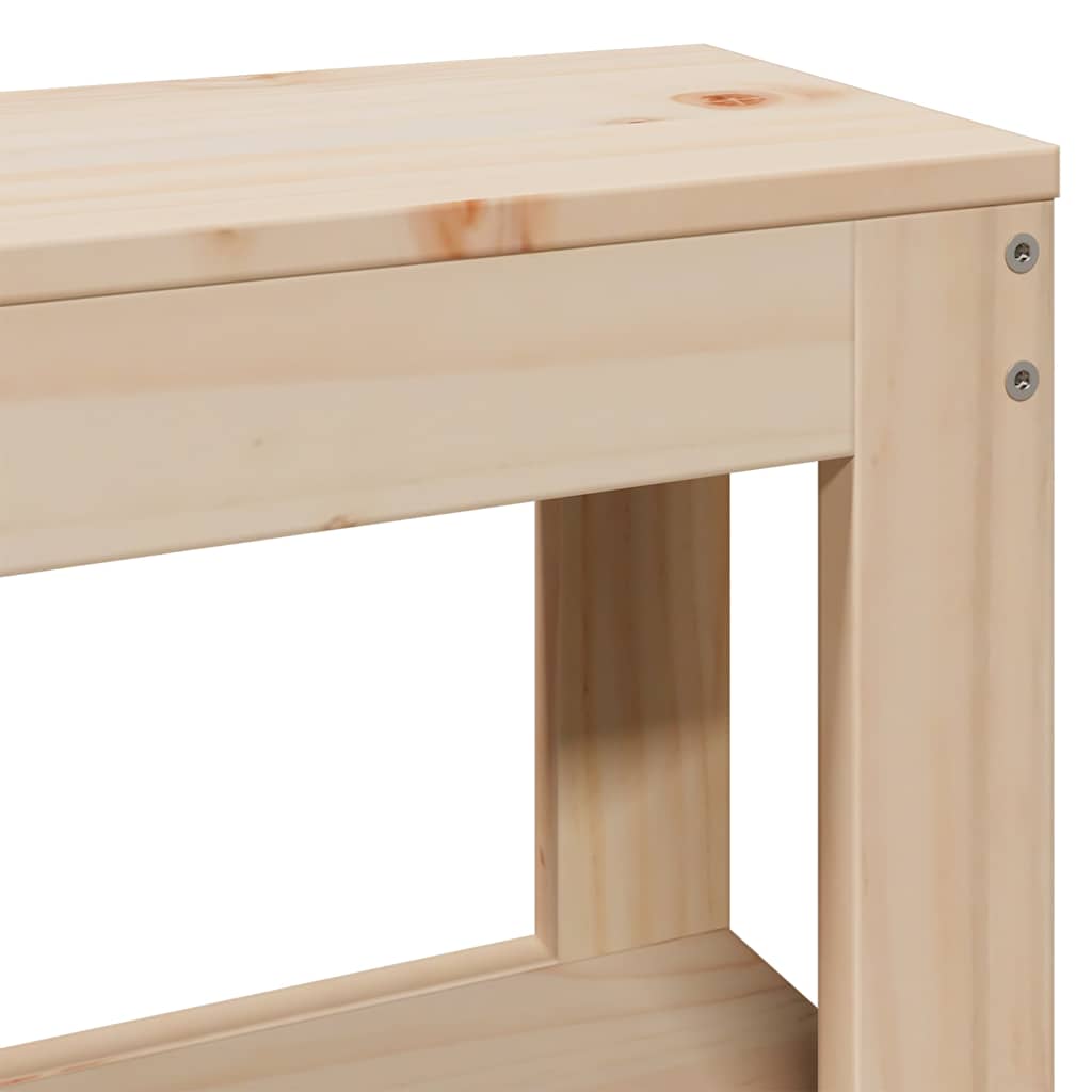 Letto senza Materasso 90x190 cm in Legno Massello di Pino