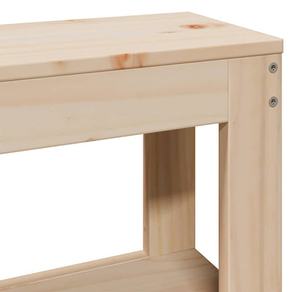 Letto senza Materasso 90x190 cm in Legno Massello di Pino