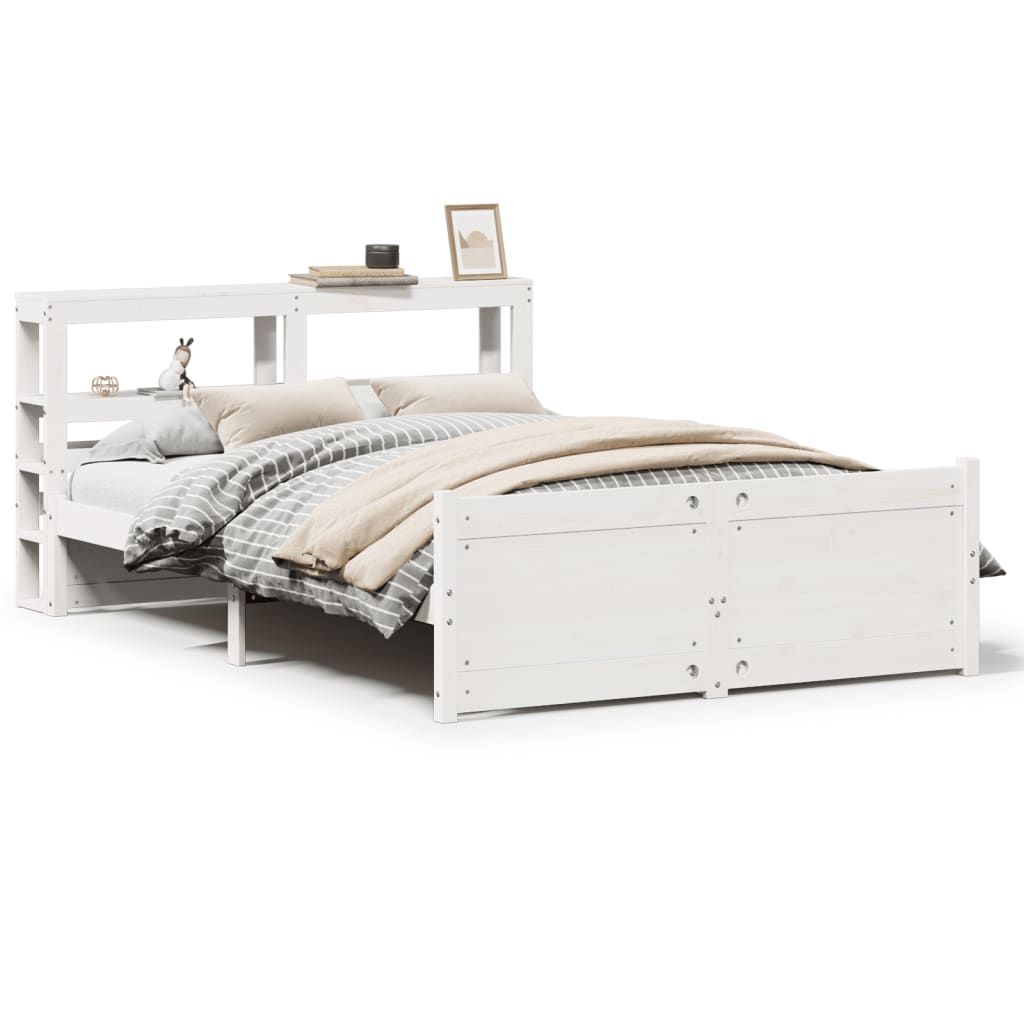 Giroletto con Testiera senza Materasso Bianco 120x200 cm | homemem39