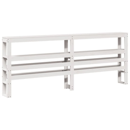 Giroletto con Testiera senza Materasso Bianco 120x200 cm | homemem39