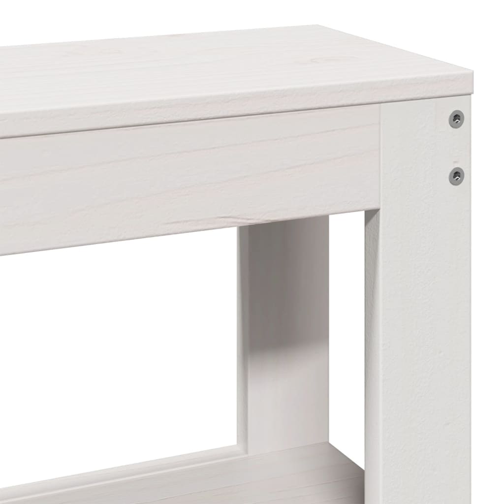 Giroletto con Testiera senza Materasso Bianco 120x200 cm | homemem39