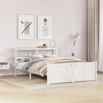 Giroletto con Testiera senza Materasso Bianco 120x200 cm | homemem39