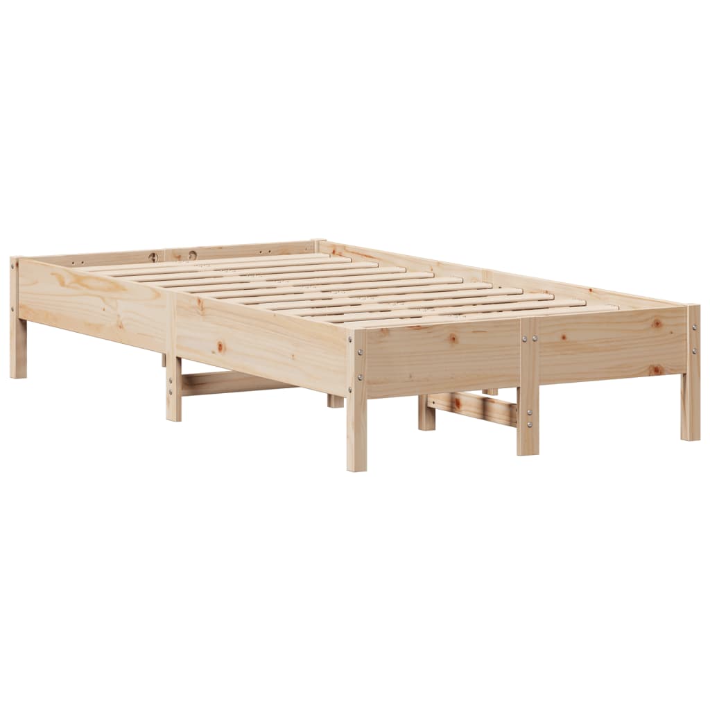 Letto senza Materasso 120x190 cm in Legno Massello di Pino | homemem39