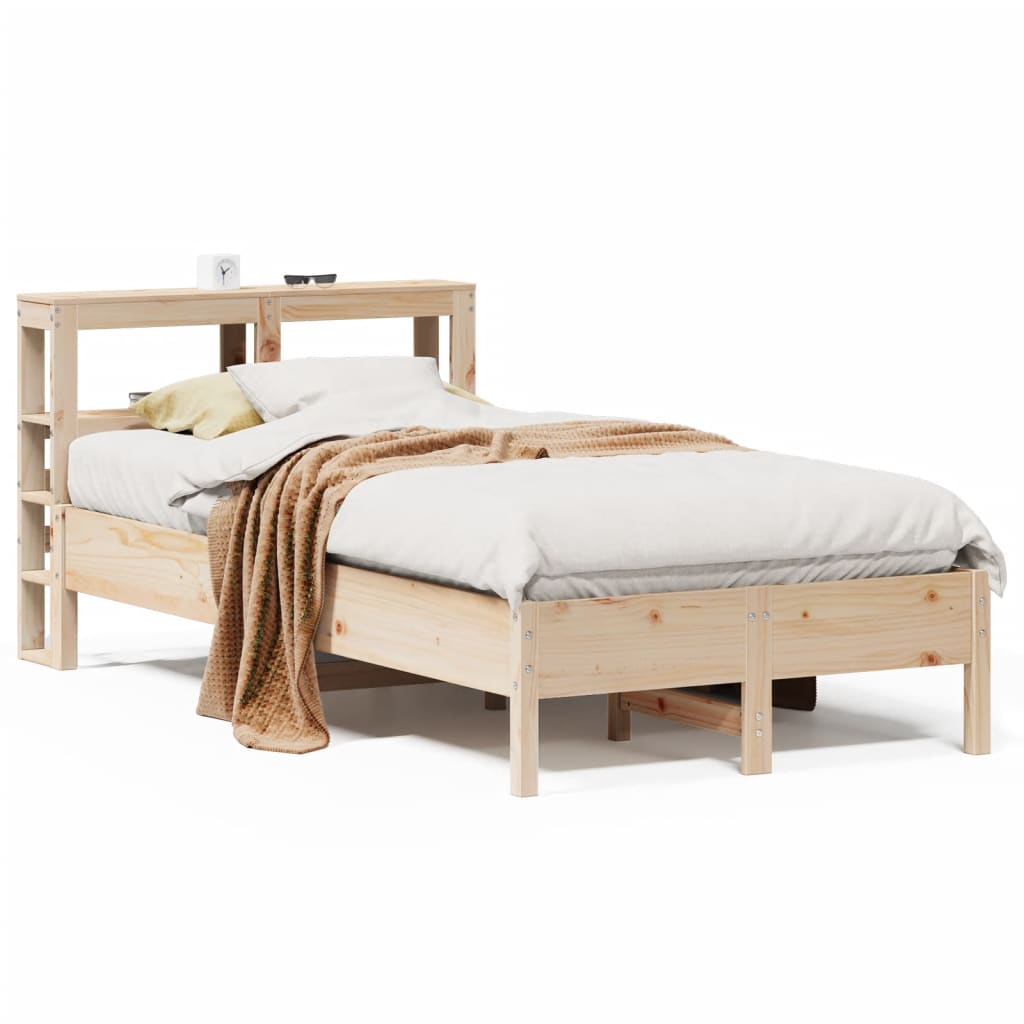 Letto senza Materasso 75x190 cm in Legno Massello Pino | homemem39