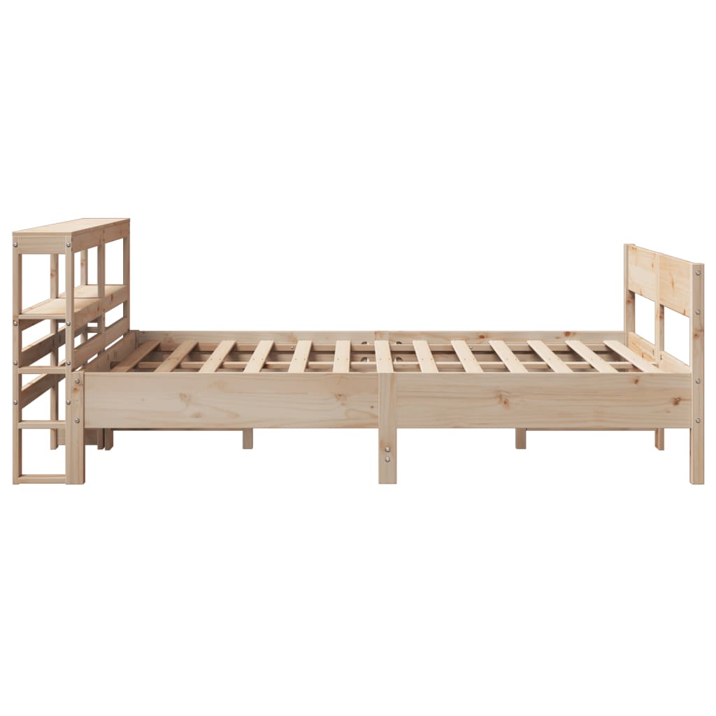 Letto senza Materasso 160x200 cm in Legno Massello di Pino