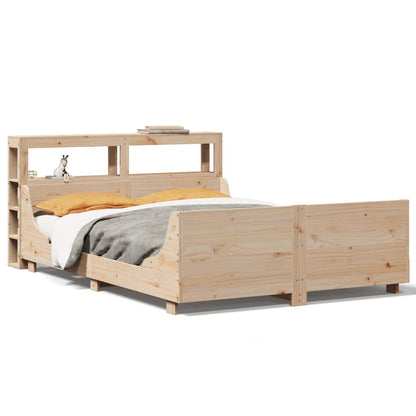 Letto senza Materasso 160x200 cm in Legno Massello di Pino