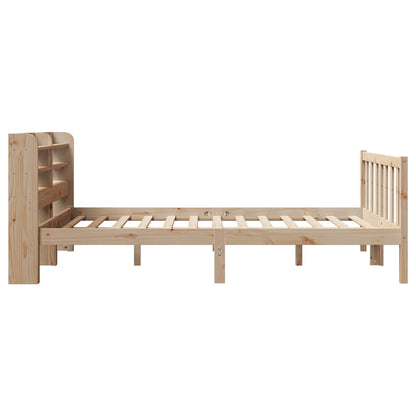 Letto senza Materasso 120x190 cm in Legno Massello di Pino