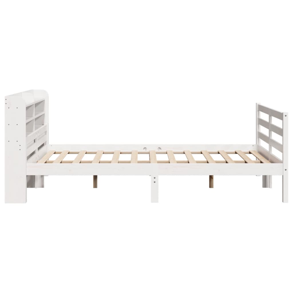 Giroletto con Testiera senza Materasso Bianco 140x200 cm | homemem39