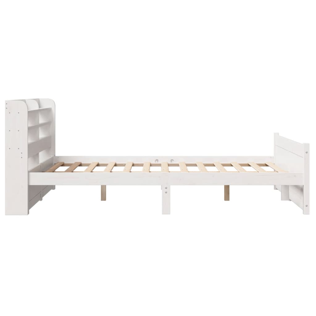 Giroletto con Testiera senza Materasso Bianco 120x200 cm | homemem39