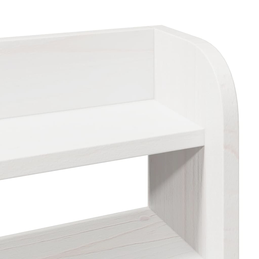 Giroletto con Testiera senza Materasso Bianco 120x200 cm | homemem39