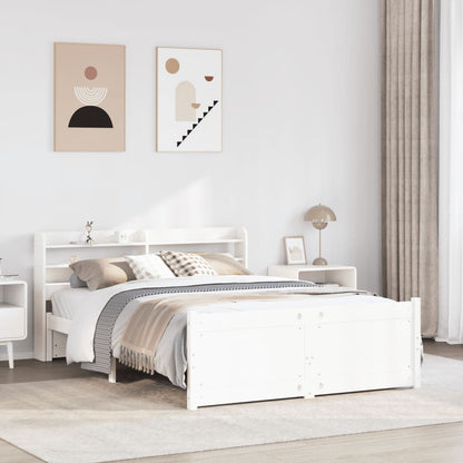 Giroletto con Testiera senza Materasso Bianco 120x200 cm | homemem39