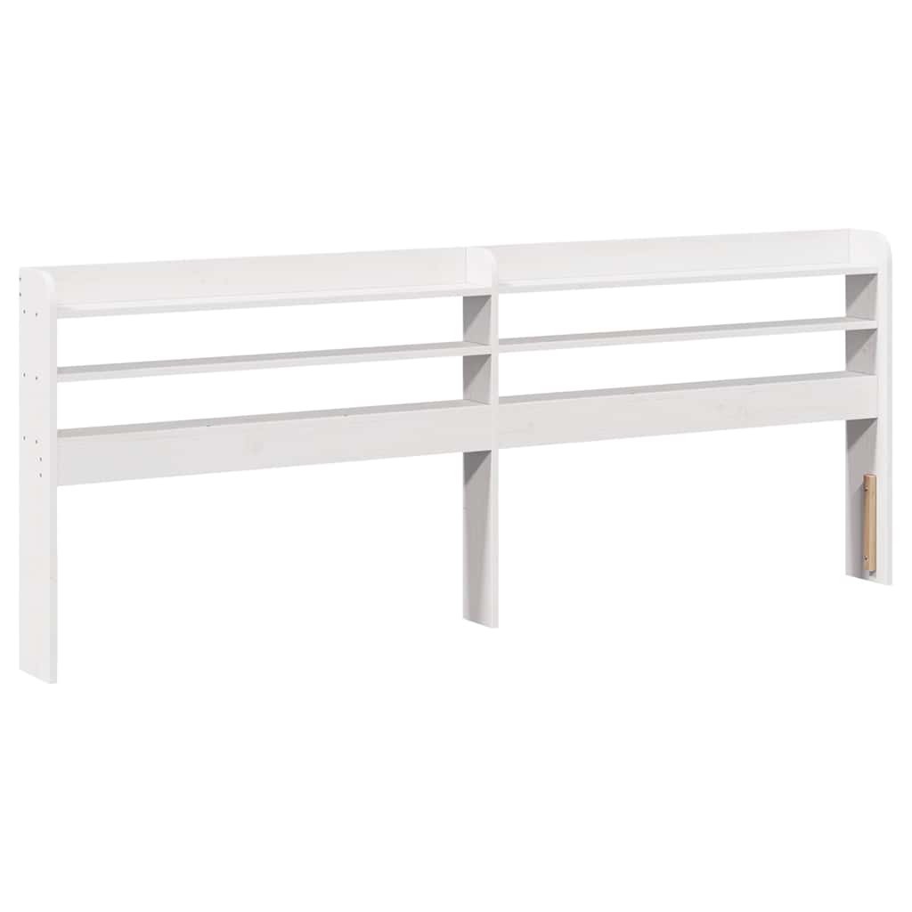Giroletto con Testiera senza Materasso Bianco 180x200 cm | homemem39