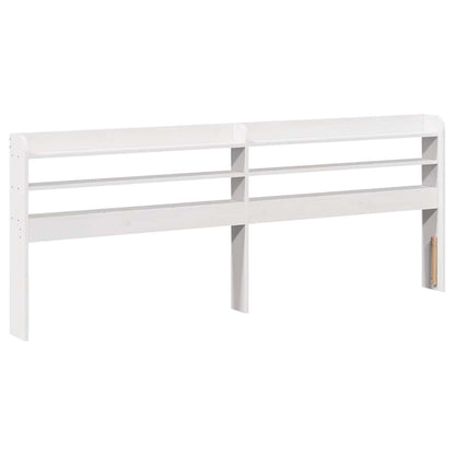 Giroletto con Testiera senza Materasso Bianco 180x200 cm | homemem39