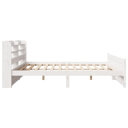 Giroletto con Testiera senza Materasso Bianco 180x200 cm | homemem39